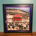 Customer custom framed Chicago Cubs Wrigley Field poster 5