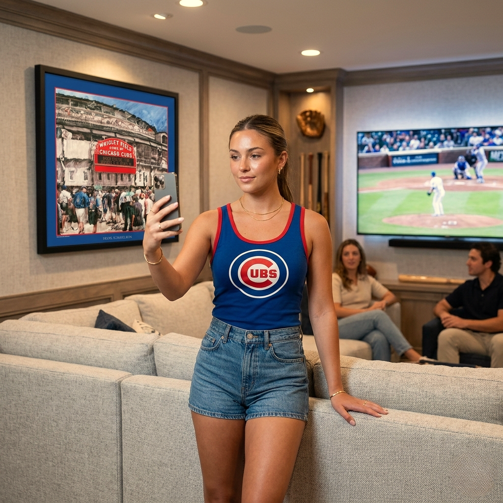Cubs Poster basement art print